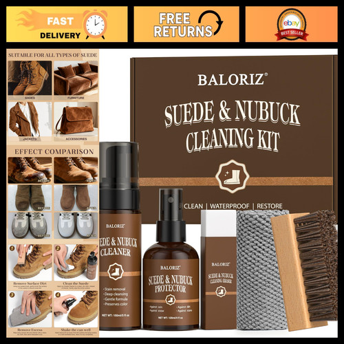 Piece suede cleaning - 5-piece,